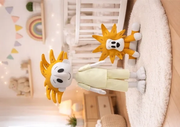 Palavra Cantada Menino Leãozinho - Boneco Personalizado Felt