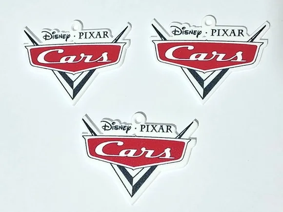 Aplique Logo dos Carros de Acrílico Uv 5cm - Pct C/3 Unid