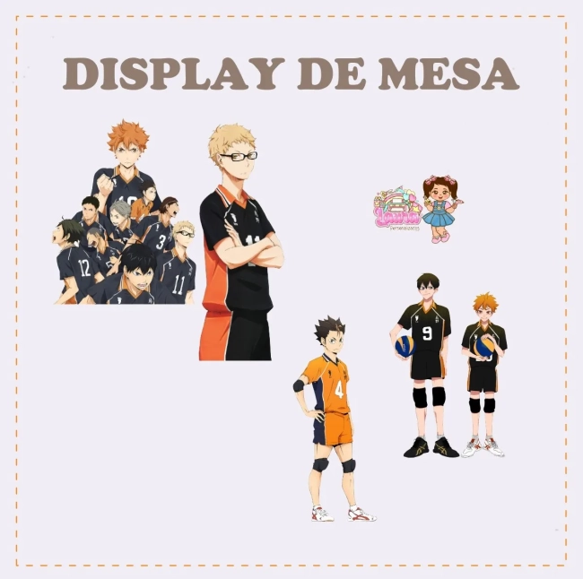 Kit Festa Só Um Bolinho HAIKYUU - Decoração de Festa