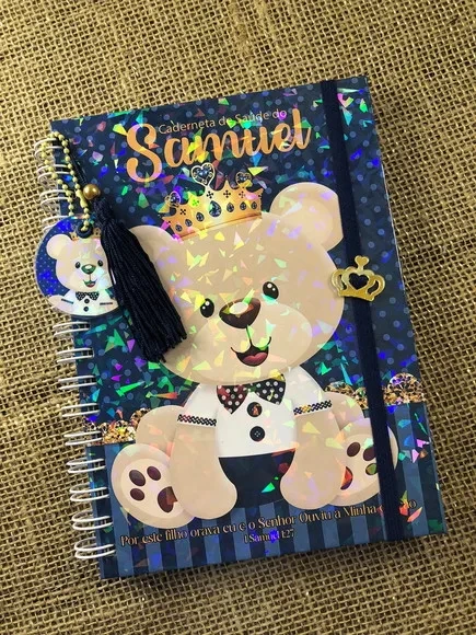 Caderneta de Saúde / Vacinação Personalizada - Ursinho