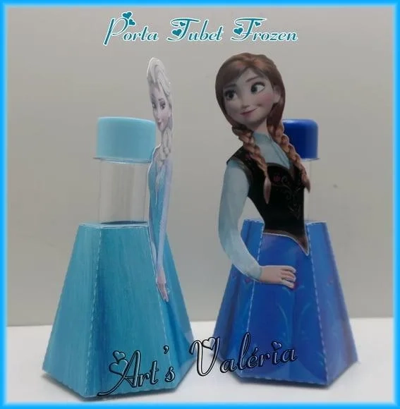 Frozen 2d - Porta Tubete - Cada