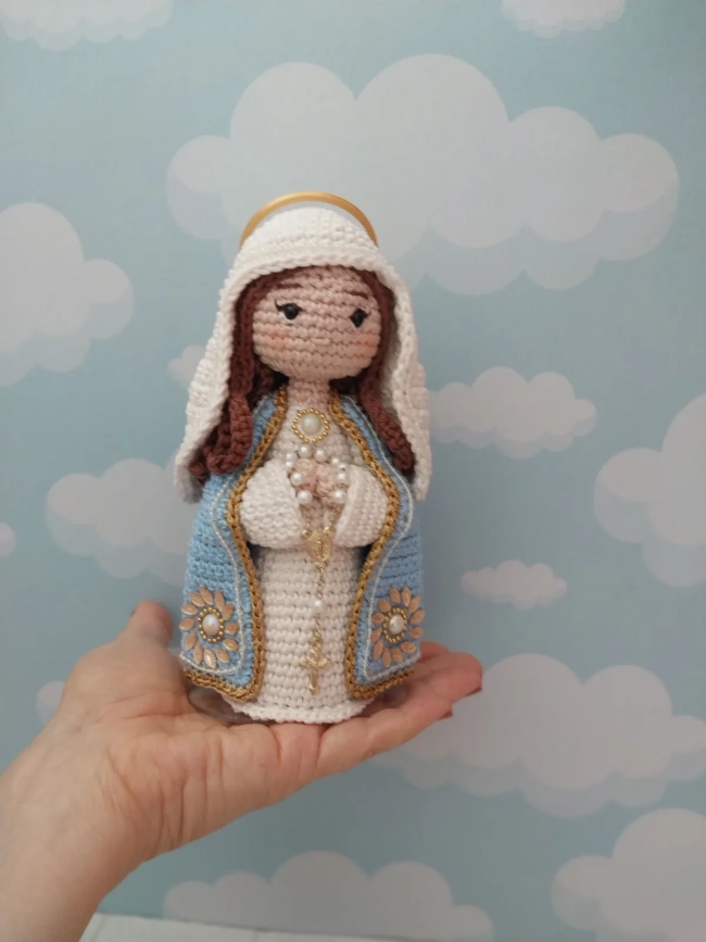 Mãezinha do Céu Amigurumi