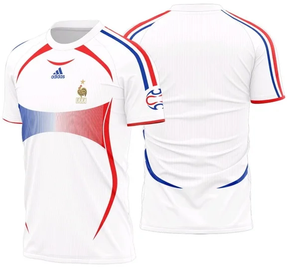 Arte Vetor Camisa França Visita 2006