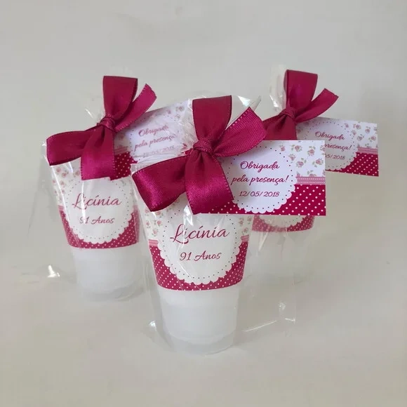 Lembrança para Madrinha de Casamento Floral Pink