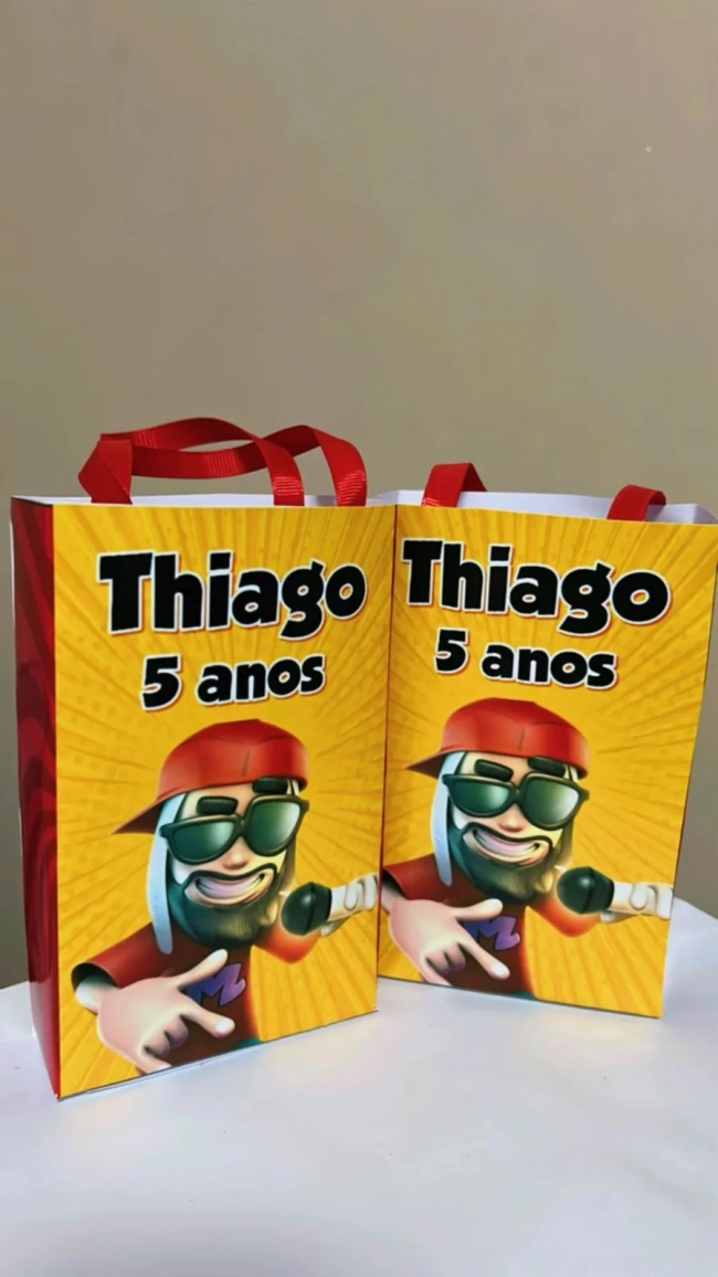 Sacolinhas Personalizada Mussa Lembrancinhas Para Aniversário