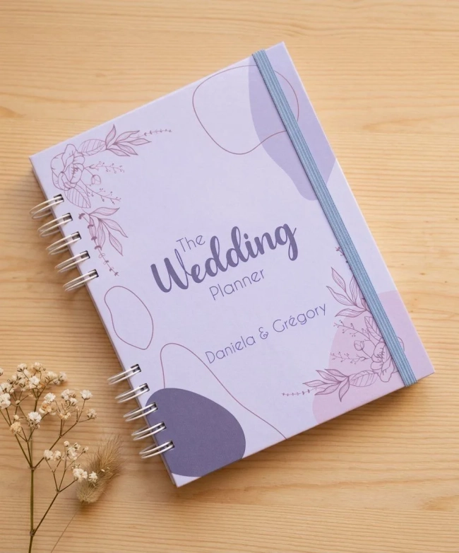 Planner da Noiva Personalizado + Divisórias - Escolha a Capa