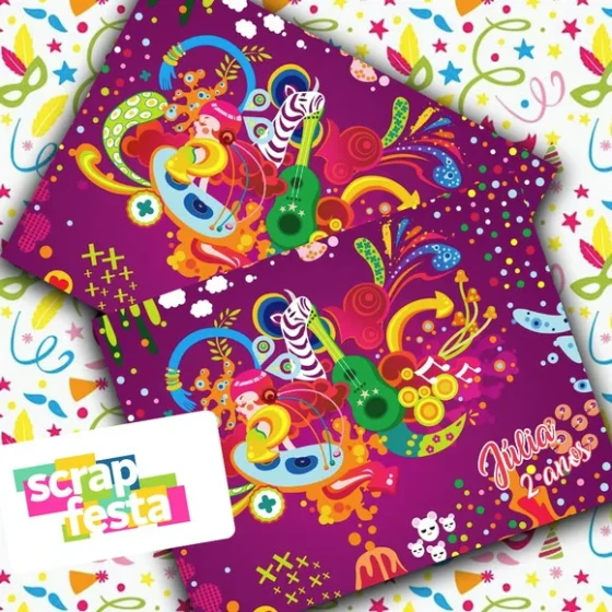 Adesivo Personalizado Retangular 13,7 x 10,5 Carnaval