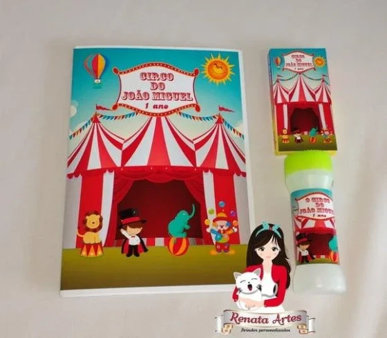 Kit diversão tema circo