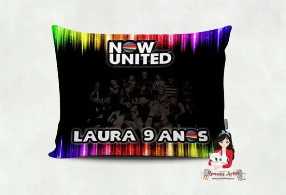 Almofada Personalizada Now United