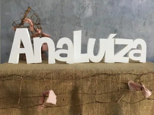 Letras Decorativas em MDF