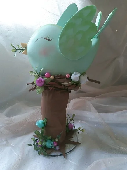 Kit com 10 - Jardim de Pássaros