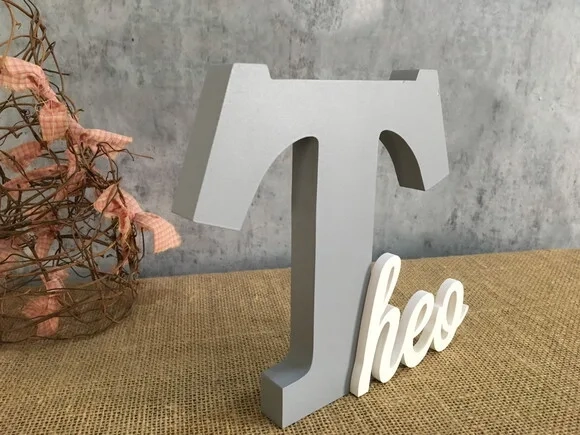 Letras Decorativas em MDF PERSONALIZADO 18cm