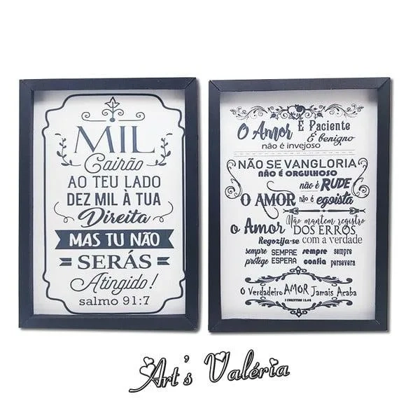 Quadro de Papel com mdf -séries Especiais - 20x28cm