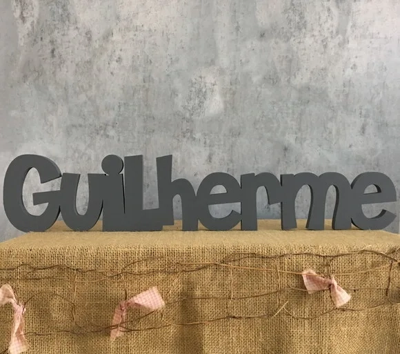 Nomes de Mesa em MDF Linha CH