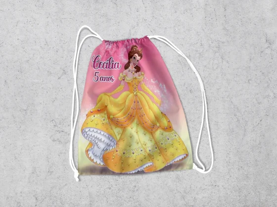 Mochilinha Personalizada para lembrancinhas da Barbie