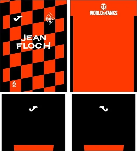 Arte Vetor Camisa Lorient Local 2025-2026