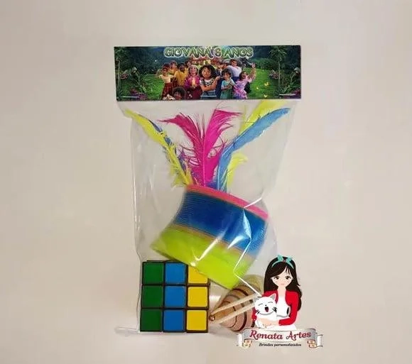 Kit Brinquedos Retrô Tema Encanto