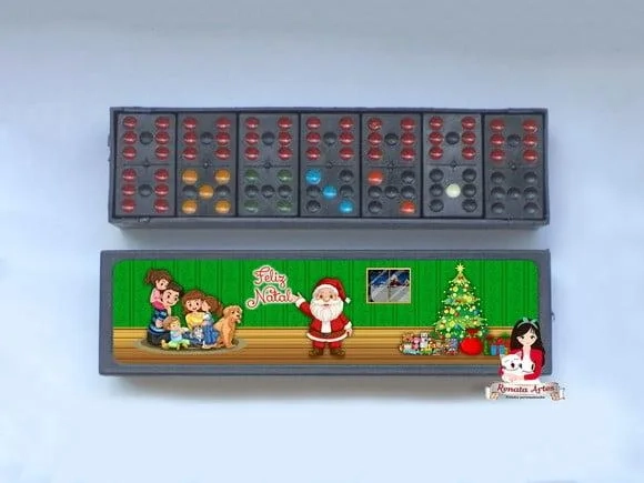 Dominó Personalizado de Natal 2025