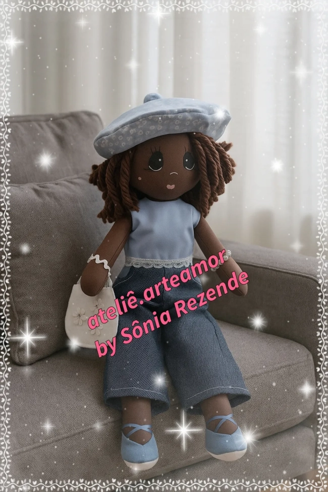 Projeto Boneca de pano Kyara