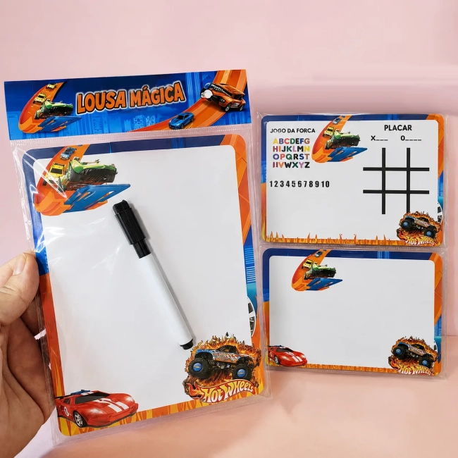Lousa Magica Personalizada da Hot Weels