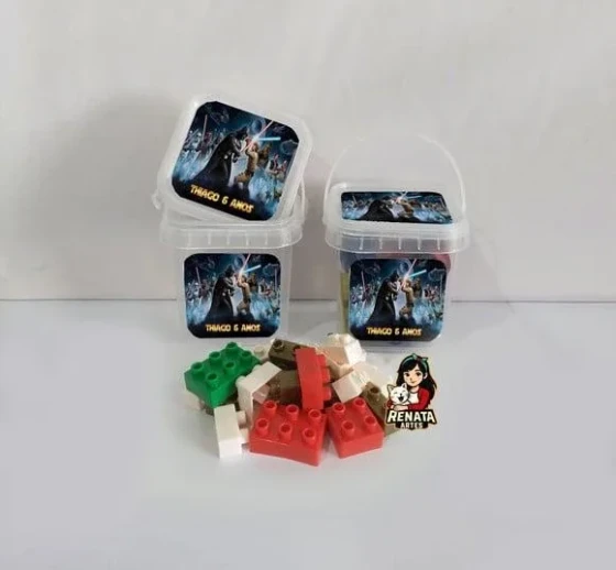 Monta Monta no Baldinho Personalizado Star Wars