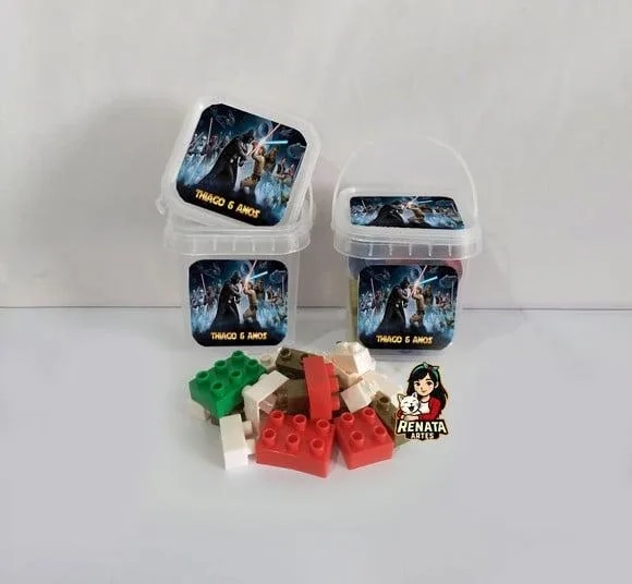 Monta Monta no Baldinho Personalizado Star Wars