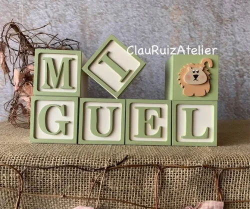Cubos Ts 6x6cm Safari