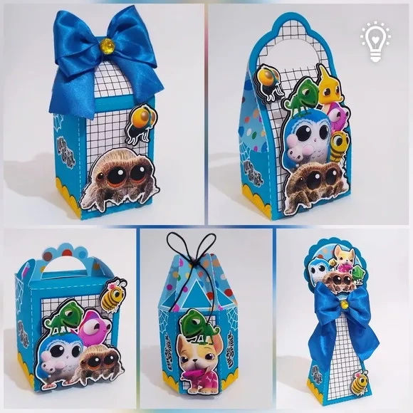 Kit 60 Lembrancinhas Lucas The Spider