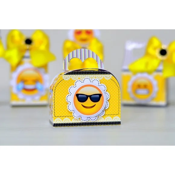 Kit 30 Lembrancinhas Emoji
