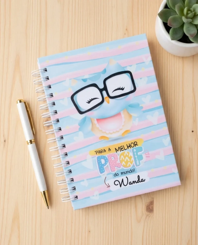 Caderno A5 Dia dos Professores