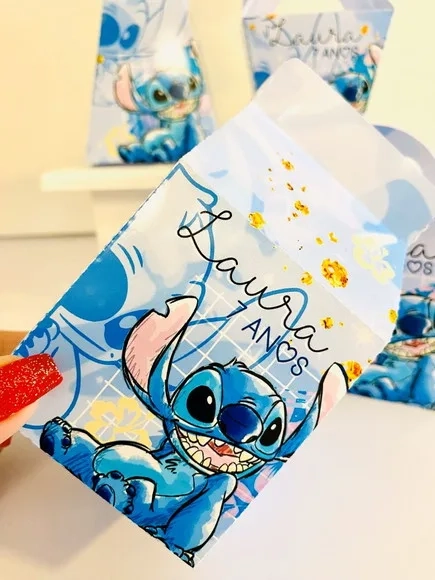 Kit 60 Lembrancinhas Stitch