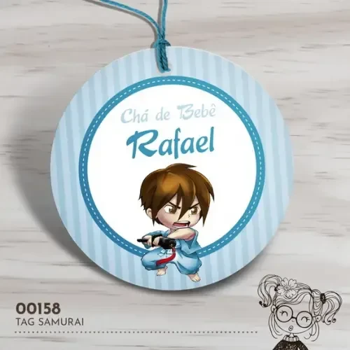 Tag Redonda Samurai - 00158