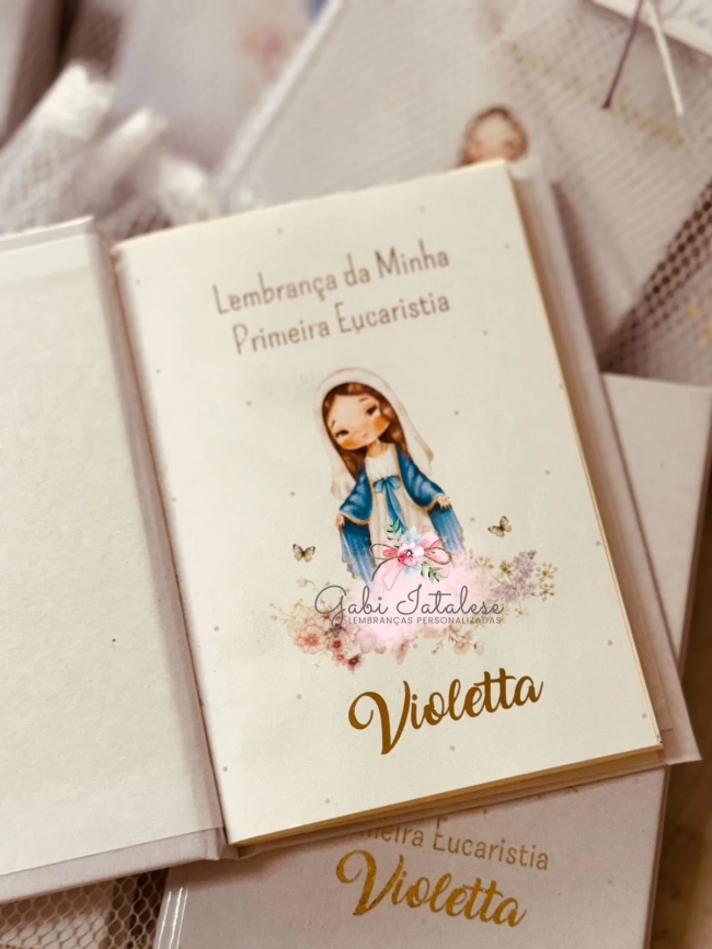 Lembrança  Livrinho Minutos de Sabedoria Personalizado
