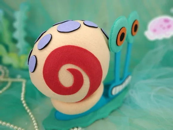 Gary Caracol de Feltro - Bob Esponja