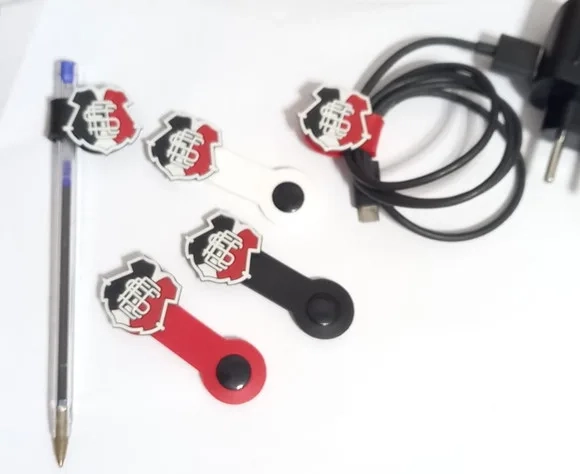 Kit Organizador de Fios e Ponteira Times Pct/c 4 Unidades