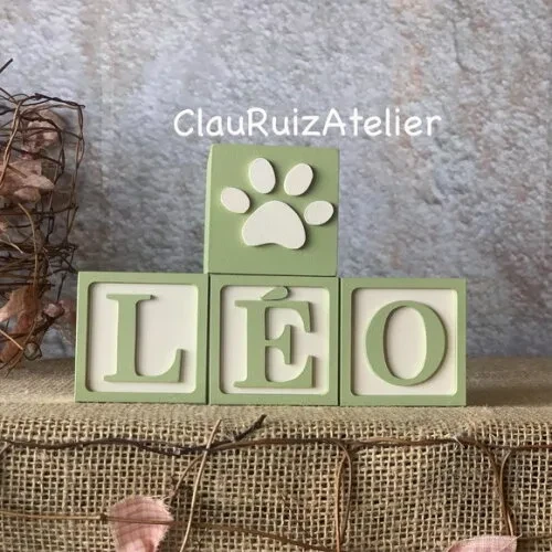 Cubos Ts 6x6cm Safari