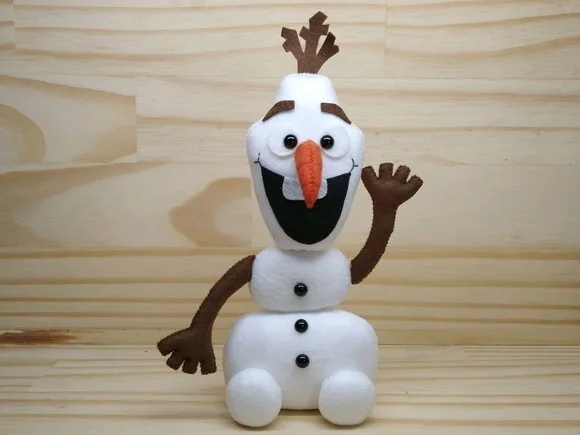 Olaf de Feltro Personagem Filme Frozen