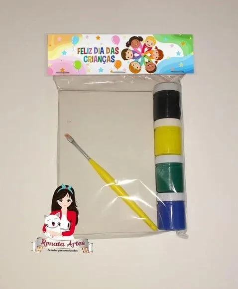 Kit Pintura Personalizado Dia das Crianças 2025