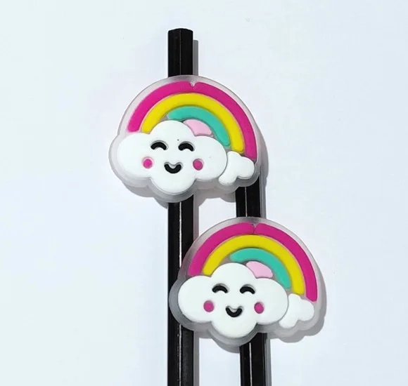 Lápis C/ponteira Nuvem Arco Iris Pacote com 6 Unidades