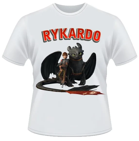 camiseta como treinar seu dragão