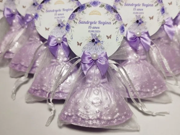 Lembrancinha 15 Anos: Sabonete Vestido de Princesa