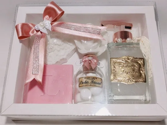 Presente Personalizado, Sabonete Líquido Luxo com Sabonetes