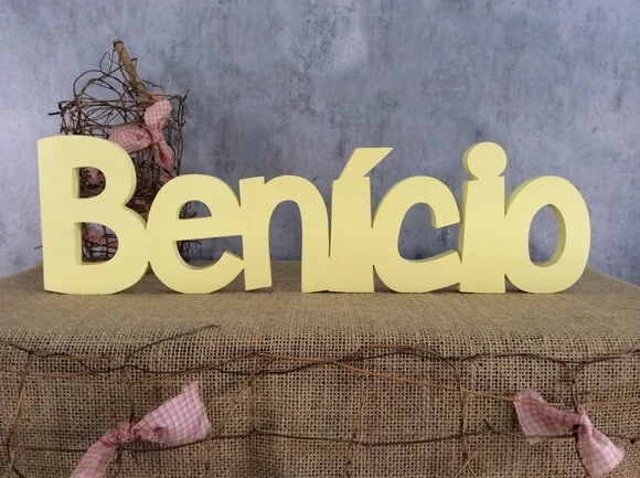 Letras de MDF -Nomes