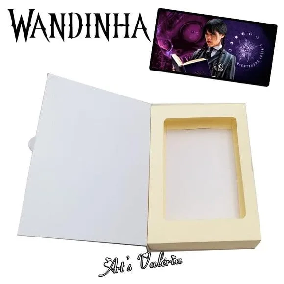 Caixa Livro Nightshade Society - Wandinha Addams