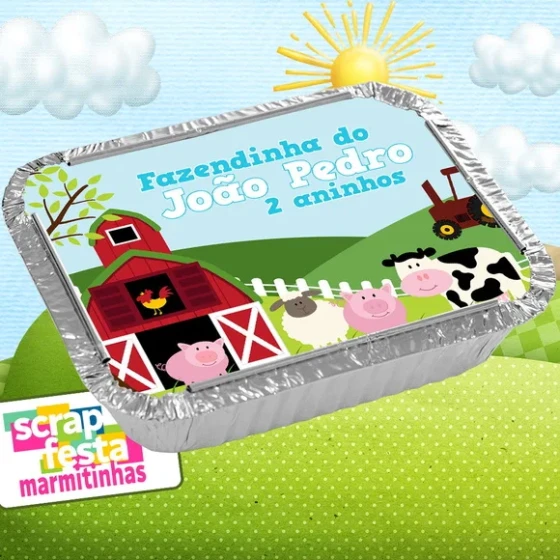 Marmitinha Festa Fazendinha