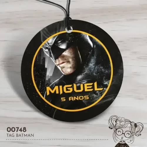 Tag Redonda Batman - 00748
