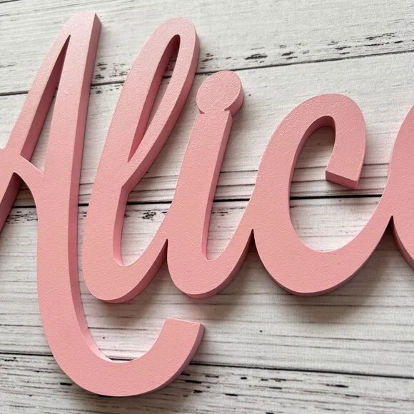Nome de Parede em mdf - Decoração Bebê e Infantil