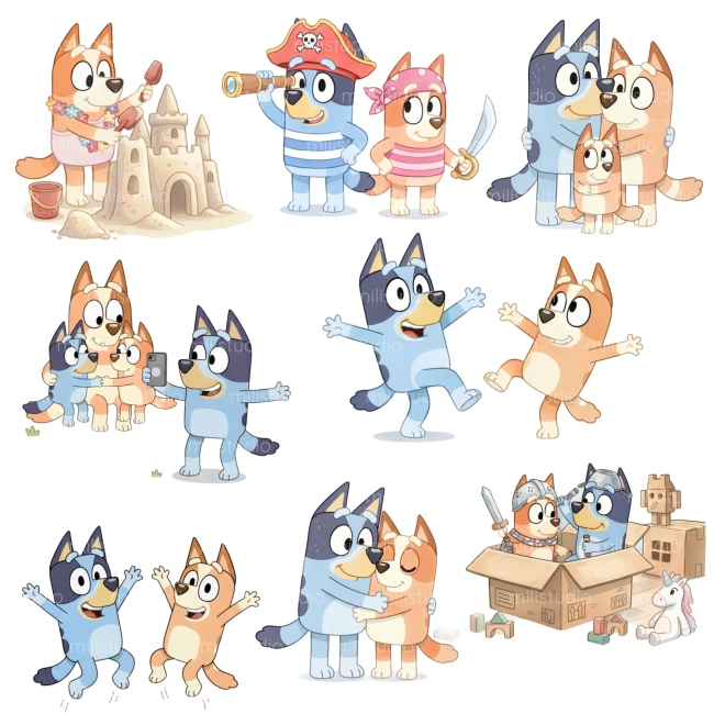 KIT DIGITAL BLUEY 01