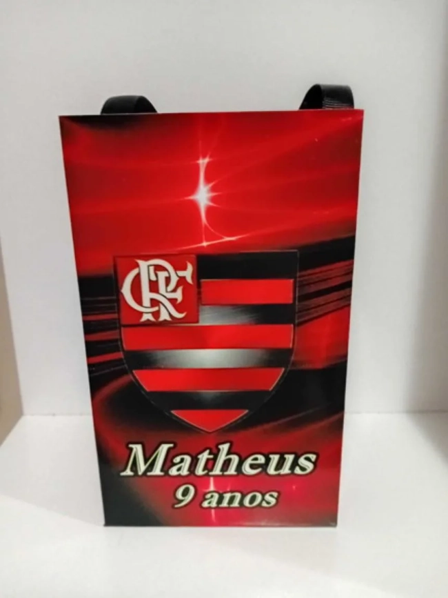 Sacolinhas Personalizadas Time do Coração para Lembrancinhas