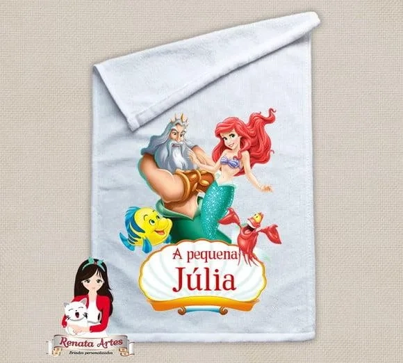 Toalhinha Personalizada Ariel